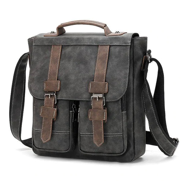 VINTAGE FASHION LEATHER MULTI-POCKET FLAP BAG 80633133