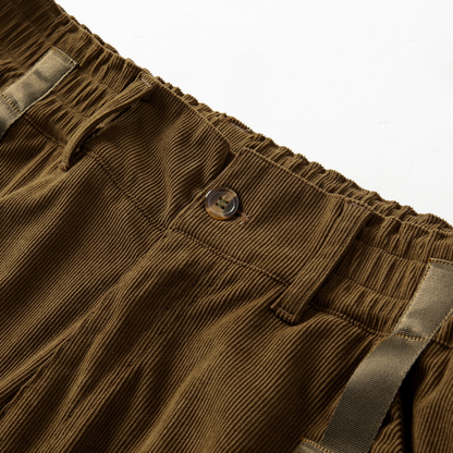 Men’s Casual Outdoor Corduroy Multi-Pocket Cargo Shorts MTA3147C9M