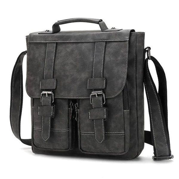 VINTAGE FASHION LEATHER MULTI-POCKET FLAP BAG 80633133